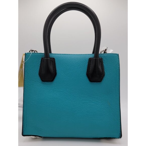 Michael Kors Mercer Pebbled Leather Crossbody Bag - Picture 5 of 14